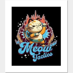 Meow Tactics Posters and Art